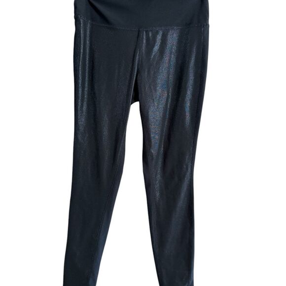 RBX Black Performance Leggings with Elastic Waistband - Picture 8 of 9